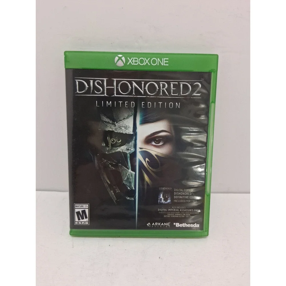 Dishonored 2 Limited Edition Xbox One Bethesda Arkane Studios Stealth Action